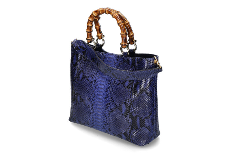 Biagini Henkeltasche 9024 BLU PITONE- blau Biagini Henkeltasche 9024 BLU PITONE- blau