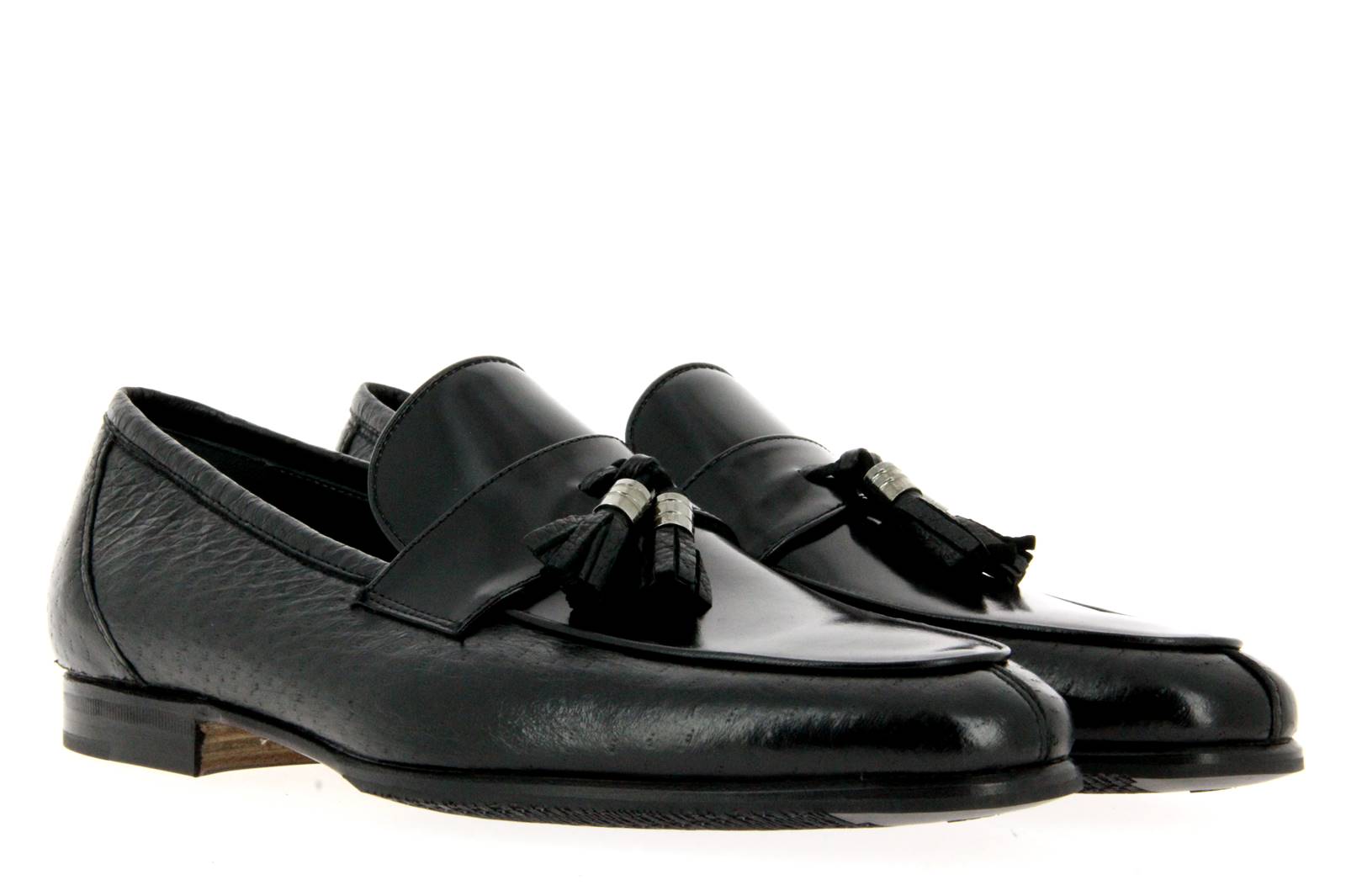 Moreschi Slipper PECCARY NERO (44) Moreschi Slipper PECCARY NERO (44)