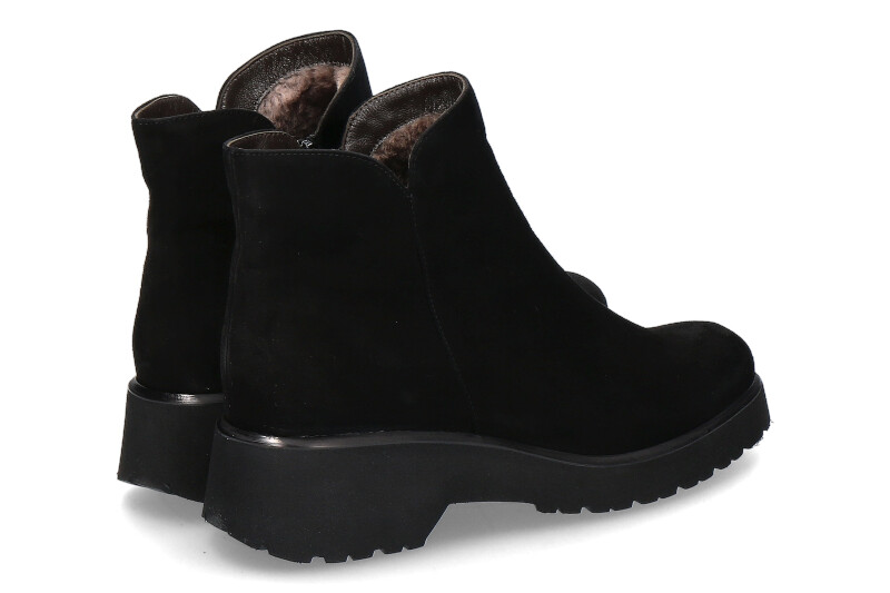 Brunate Stiefelette gefüttert CAMOSCIO NERO AGNELLO (41½) Brunate Stiefelette gefüttert CAMOSCIO NERO AGNELLO (41½)