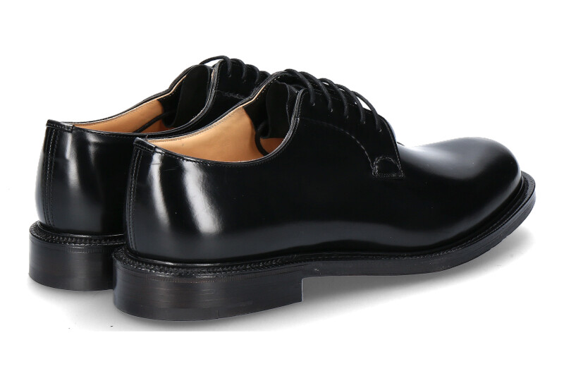 Church's Derby SHANNON POLISHED BINDER BLACK (40½) Church's Derby SHANNON POLISHED BINDER BLACK (40½)