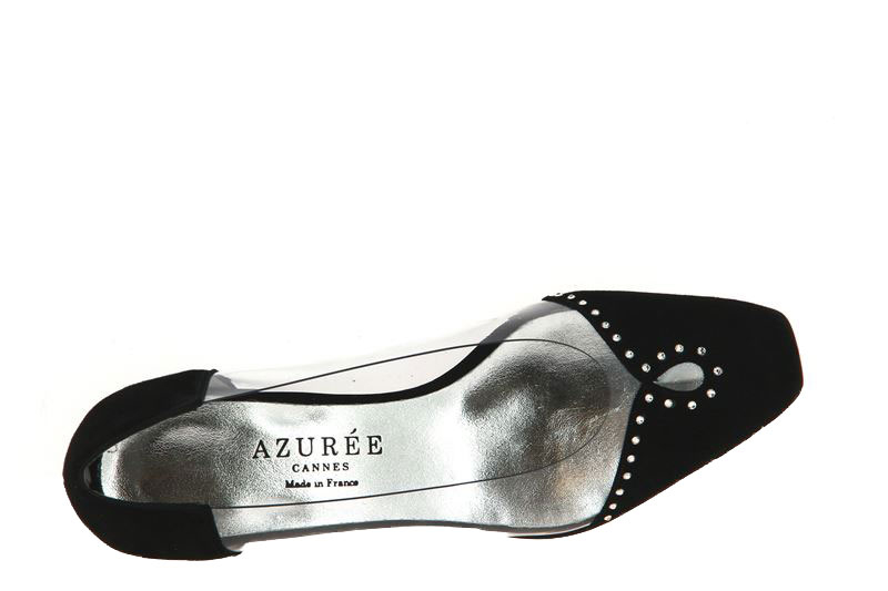 Azuree Pumps LUCY VELOURS NOIR (38)