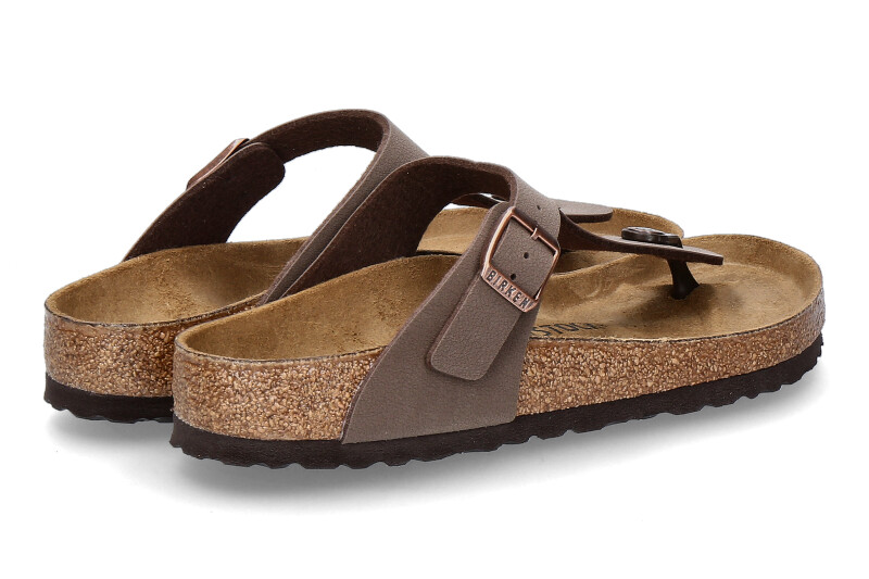 Birkenstock Pantolette SCHMAL GIZEH NUBUK MOCCA (41) Birkenstock Pantolette SCHMAL GIZEH NUBUK MOCCA (41)