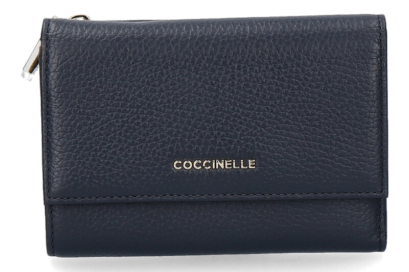 Coccinelle Portemonnaie METALLIC SOFT MIRTILLO Coccinelle Portemonnaie METALLIC SOFT MIRTILLO