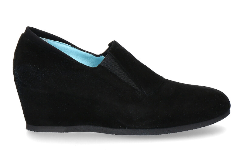 Thierry Rabotin Keilslipper TEONILLA CAMOSCIO NERO (39½) Thierry Rabotin Keilslipper TEONILLA CAMOSCIO NERO (39½)