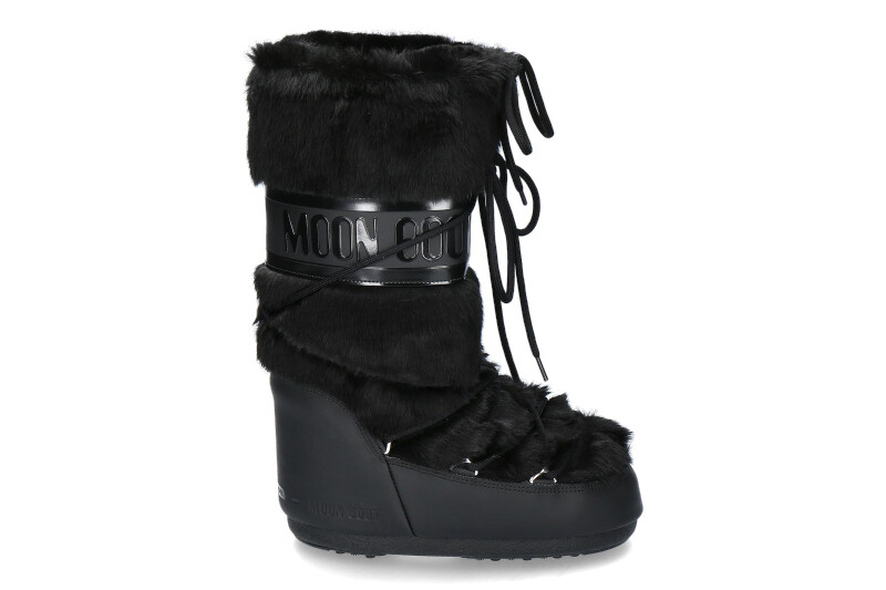 Moon Boot Snowboot CLASSIC FAUX FUR BLACK (39-41) Moon Boot Snowboot CLASSIC FAUX FUR BLACK (39-41)