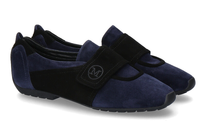 Mania Klettschuh gefüttert VELOUR BLUE NERO (37½)