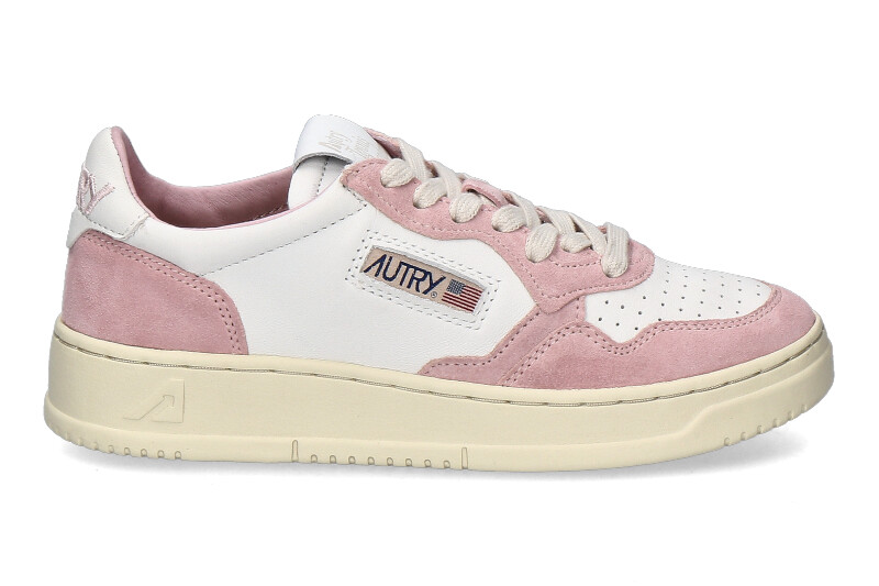 Autry Sneaker OPEN LOW WHITE PINK CE17