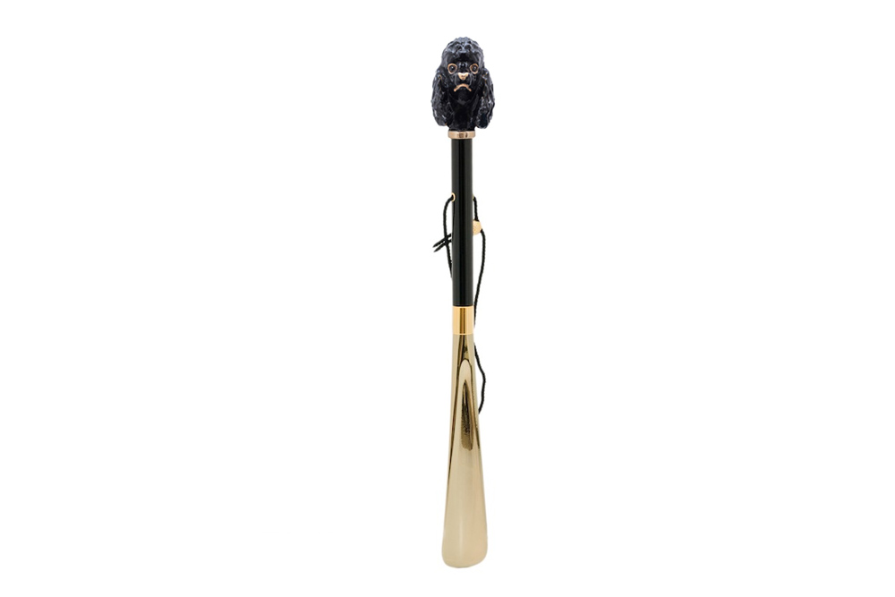 Pasotti Schuhanzieher BARBONCINO NERO GOLD Pasotti Schuhanzieher BARBONCINO NERO GOLD