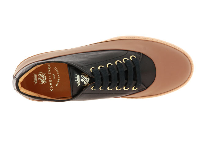 Camerlengo Sneaker GUM CUOIO PRINCES NERO (38½) Camerlengo Sneaker GUM CUOIO PRINCES NERO (38½)
