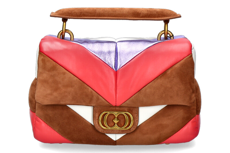 La Carrie Handtasche AMITOLA STRIPES MULIT TAUPE La Carrie Handtasche AMITOLA STRIPES MULIT TAUPE