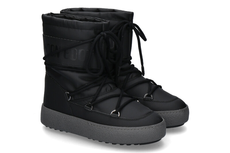 Moon Boot Snowboot LTRACK TUBE RUBBER- schwarz