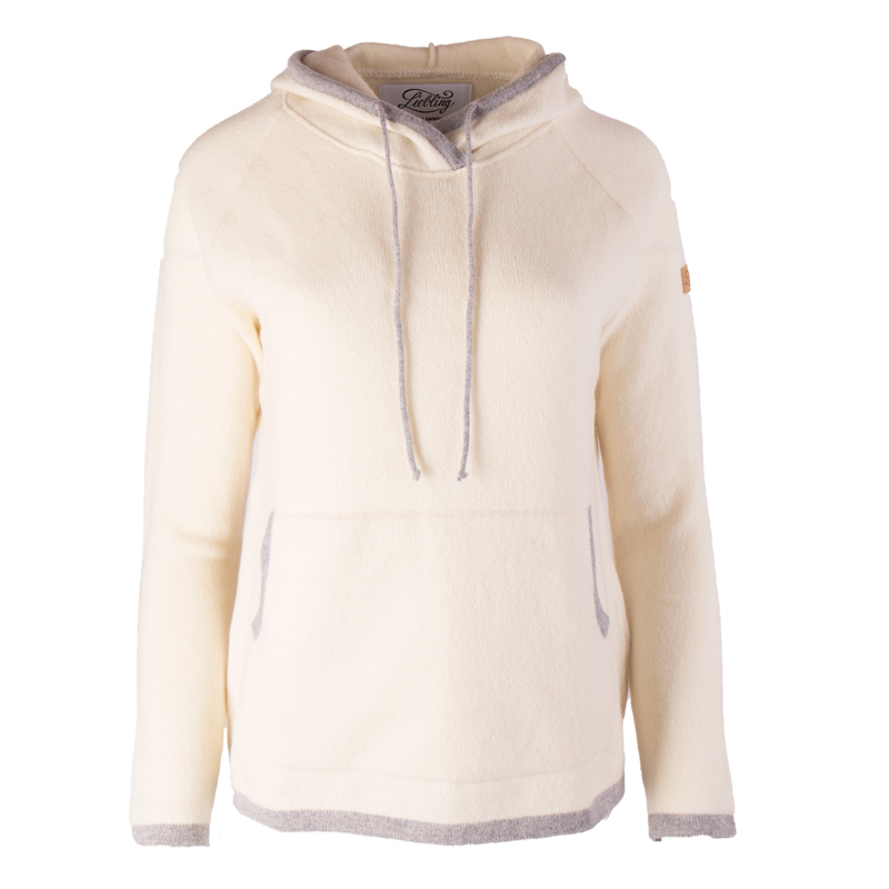 Liebling Kapuzenpullover ROSEMARIE NATUR KIESEL