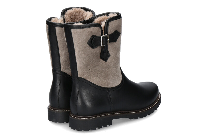 Dirndl + Bua Stiefelette gefüttert PANIOLO VELOUR SCHWARZ KHAKI (39) Dirndl + Bua Stiefelette gefüttert PANIOLO VELOUR SCHWARZ KHAKI (39)