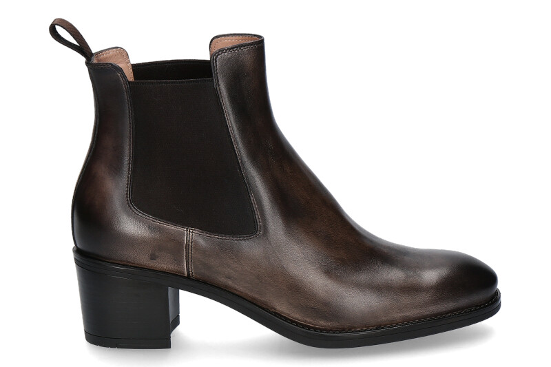 Santoni Chelsea Boots NAPPA BROWN (39)