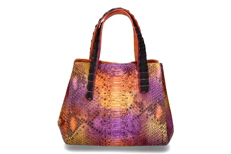 Biagini Shopper PITONE MULTICOLOR COCCO Biagini Shopper PITONE MULTICOLOR COCCO