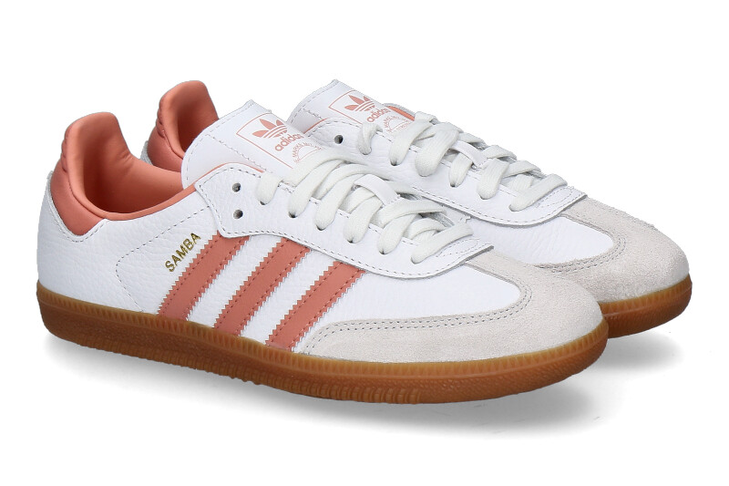 Adidas Sneaker SAMBA OG W-cloud white / wonder clay / crystal white