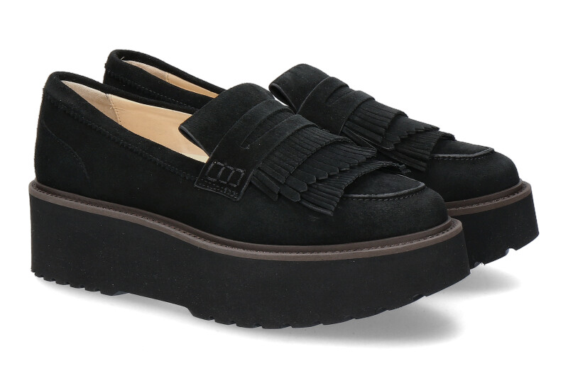 Hogan Plateauslipper FONDO URBAN MOCA FRANGIA NERO (36)