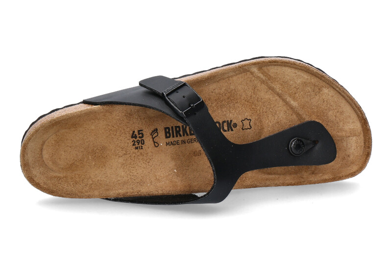Birkenstock Zehensteg GIZEH NORMAL BIRKO-FLOR BLACK Birkenstock Zehensteg GIZEH NORMAL BIRKO-FLOR BLACK