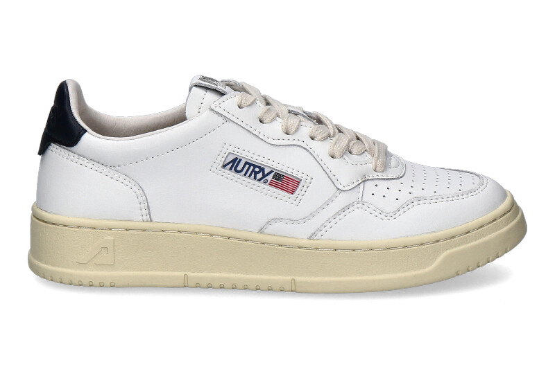 Autry Damen-Sneaker MEDALIST LOW LL12- white/ space blue