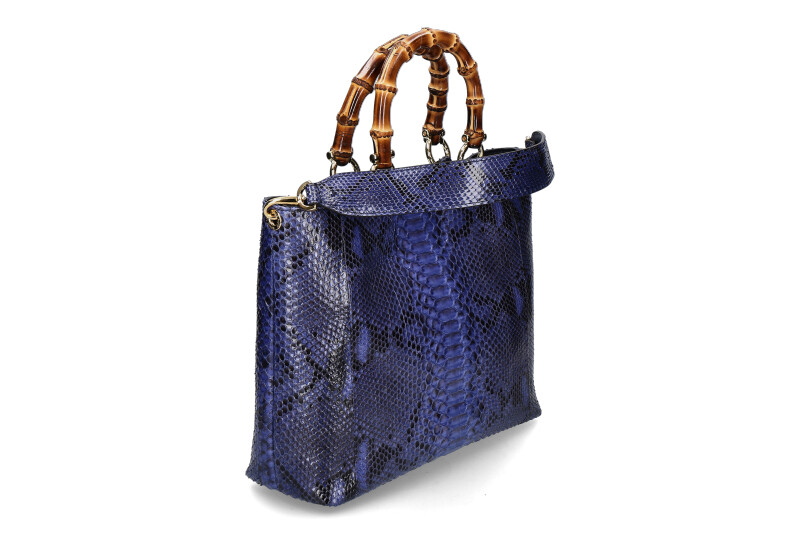 Biagini Henkeltasche 9024 BLU PITONE- blau