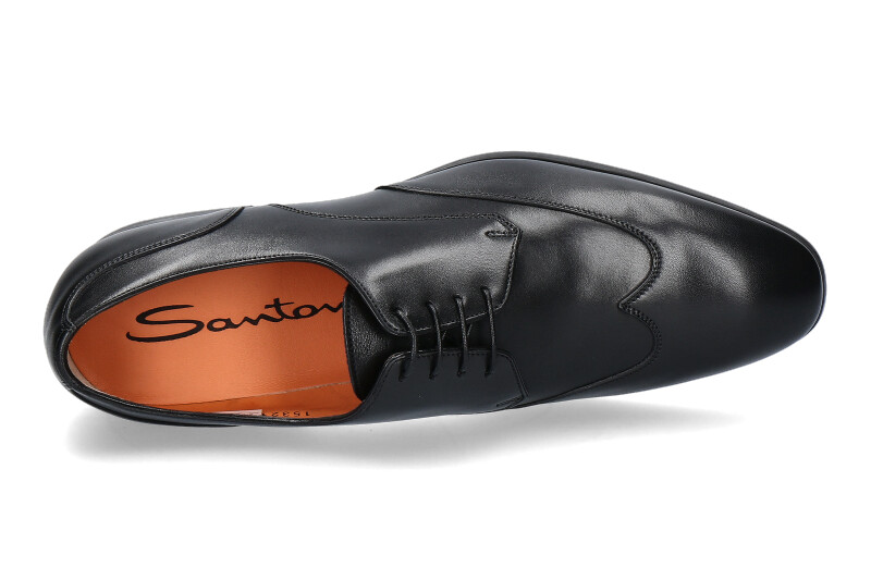 Santoni Schnürer LEATHER BLACK (42) Santoni Schnürer LEATHER BLACK (42)