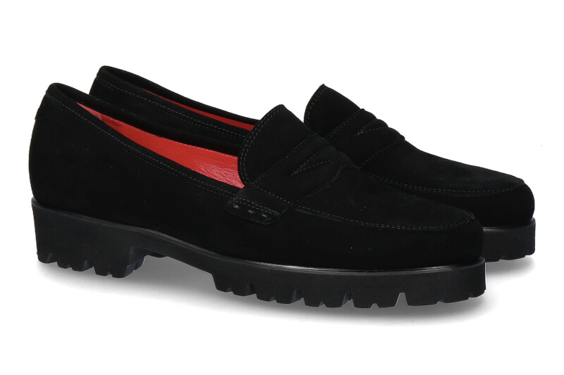 Pas de rouge Slipper MARTA CAMOSCIO NERO (37 ) Pas de rouge Slipper MARTA CAMOSCIO NERO (37 )