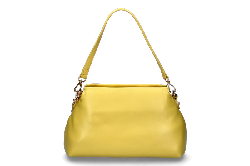 La Carrie Schultertasche THE EYE SQUARE MEDIUM LEATHER YELLOW La Carrie Schultertasche THE EYE SQUARE MEDIUM LEATHER YELLOW