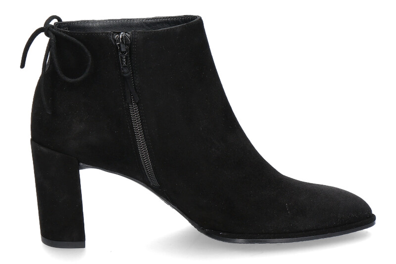 Stuart Weitzman Stiefelette LOFTY BLACK SUEDE (39)