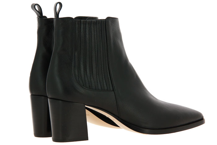 Pomme D'Or Stiefelette SETA NERO CUOIO NERO (39½) Pomme D'Or Stiefelette SETA NERO CUOIO NERO (39½)