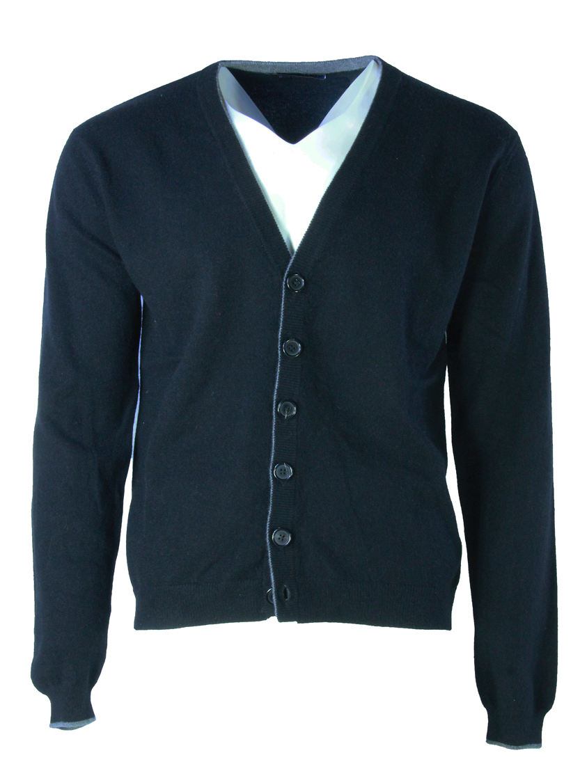 Buxton Street Cardigan CASHMERE BLACK (48)