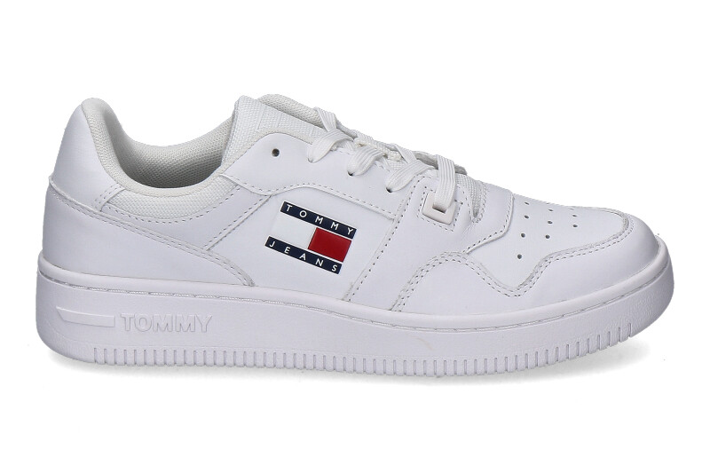 Tommy Hilfiger Damen- Sneaker RETRO BASKET- weiss