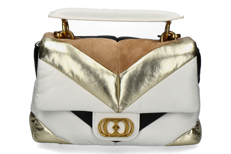 La Carrie Handtasche AMITOLA STRIPES MULTI BEIGE La Carrie Handtasche AMITOLA STRIPES MULTI BEIGE