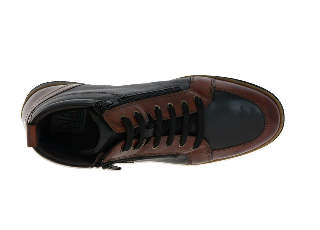 Galizio Torresi gefüttert High-Sneaker GOMMA BROWN (43)