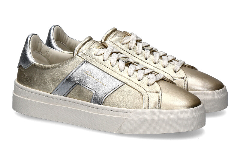 santoni-sneaker-double-buckle-silber-gold_232600012_1 santoni-sneaker-double-buckle-silber-gold_232600012_1