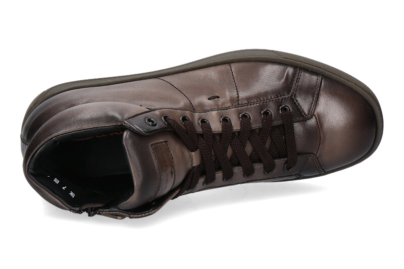 Santoni High Top Sneaker NAPPA BROWN (44½)