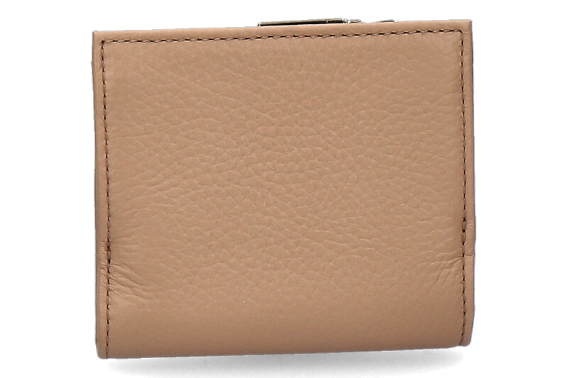 Coccinelle Portemonnaie GRAIN LEATHER METALLIC SOFT TOASTED Coccinelle Portemonnaie GRAIN LEATHER METALLIC SOFT TOASTED