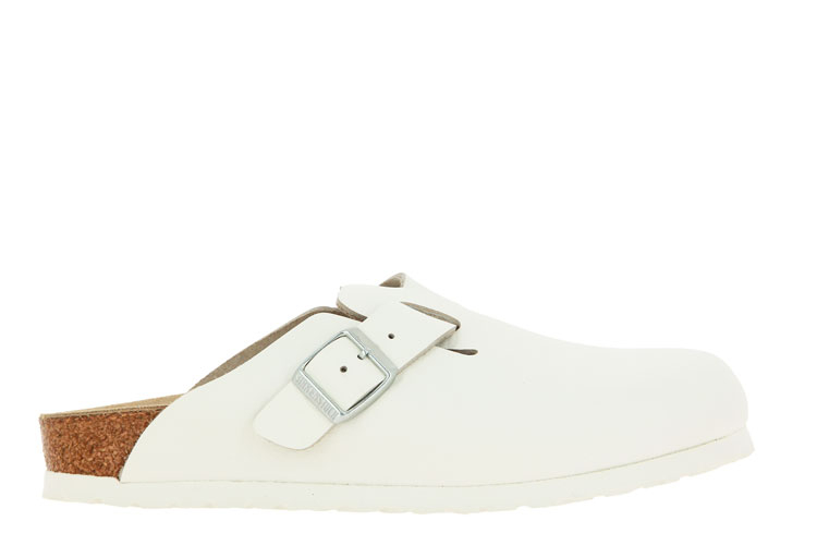 Birkenstock Clogs BOSTON SCHMAL NATURLEDER WEIß (38) Birkenstock Clogs BOSTON SCHMAL NATURLEDER WEIß (38)