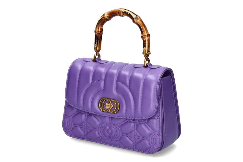La Carrie Henkeltasche LEATHER VIOLET La Carrie Henkeltasche LEATHER VIOLET