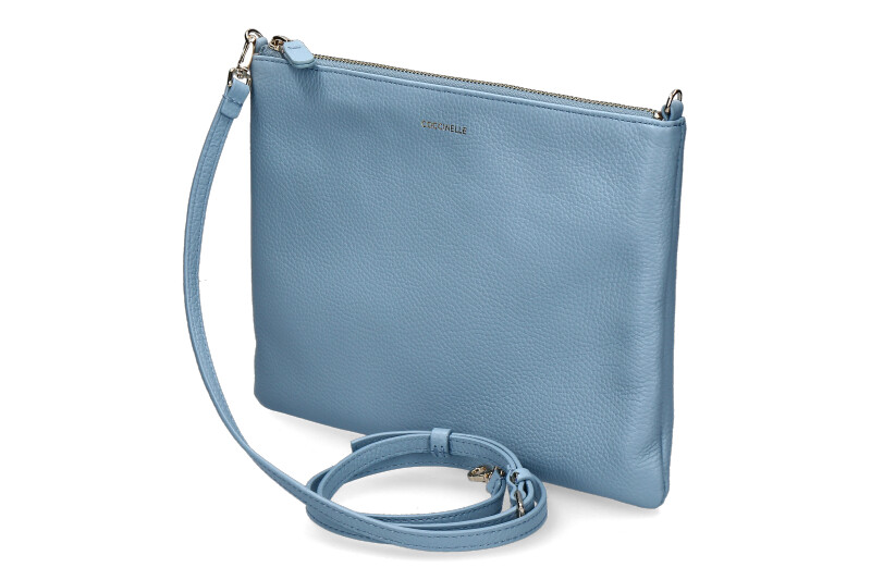 Coccinelle Clutch BEST CROSSBODY MEDIUM AQUARELLE BLUE Coccinelle Clutch BEST CROSSBODY MEDIUM AQUARELLE BLUE
