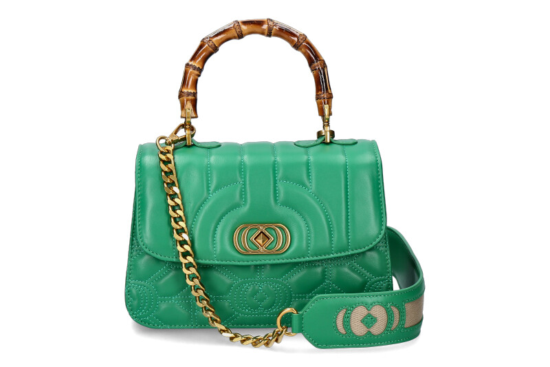 La Carrie Henkeltasche LEATHER GREEN