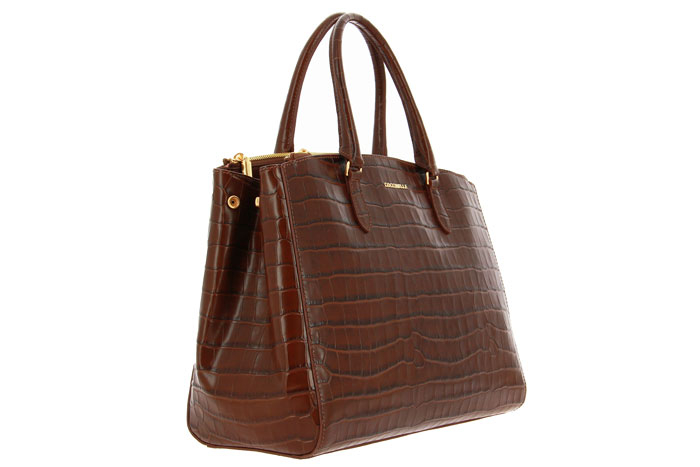 Coccinelle Tasche SORTIE KROKO BROWN