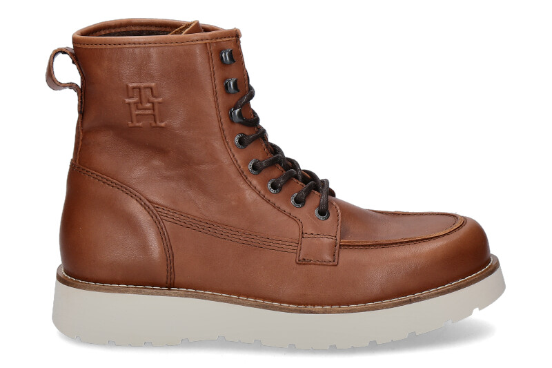 Tommy Hilfiger Boots gefüttert AMERICAN WARM LEATHER BOOT WINTER COGNAC 