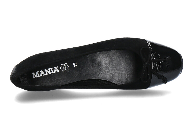 Mania Ballerina PIUMA NERO CAMOSCIO NERO (43) Mania Ballerina PIUMA NERO CAMOSCIO NERO (43)