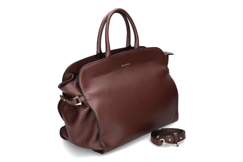 Coccinelle Tasche ELLA LEATHER CHOCOLATE