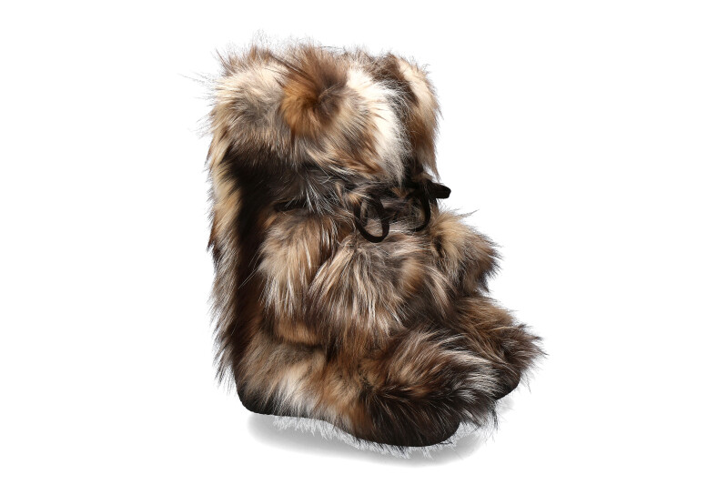 Diavolezza Fellstiefel MIX BEIGE FOX POM POM Fuchsfell (42) Diavolezza Fellstiefel MIX BEIGE FOX POM POM Fuchsfell (42)