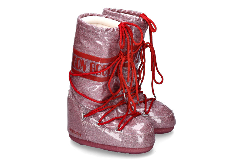 Moon Boot Snowboot ICON GLITTER- pink