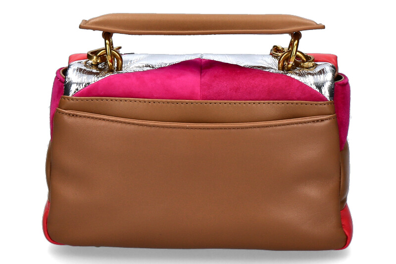 La Carrie Handtasche AMITOLA STRIPES MULIT FUXIA La Carrie Handtasche AMITOLA STRIPES MULIT FUXIA