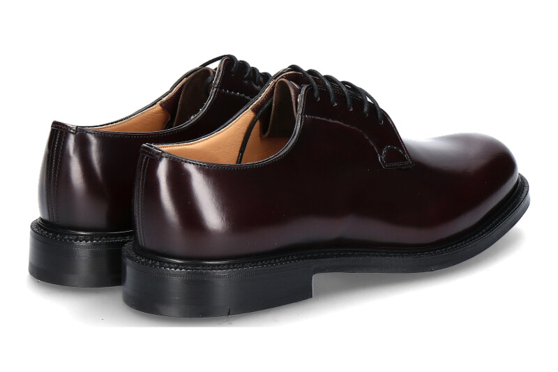 Church's Derby SHANNON POLISHED BINDER BURGUNDY (43) Church's Derby SHANNON POLISHED BINDER BURGUNDY (43)