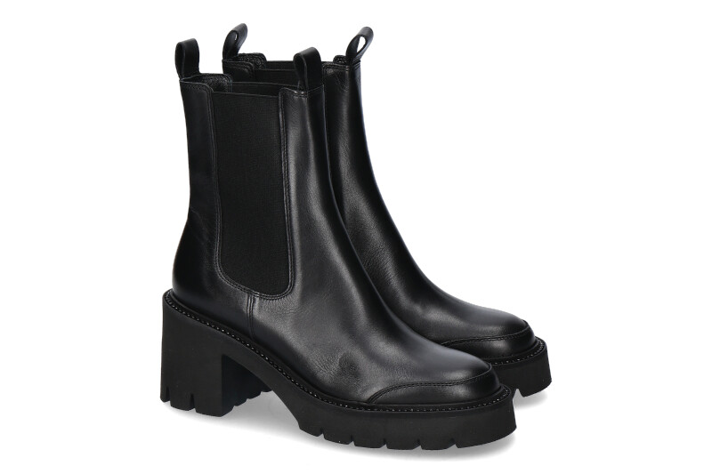 Kennel & Schmenger Bootie GLOSSY CALF BLACK- schwarz