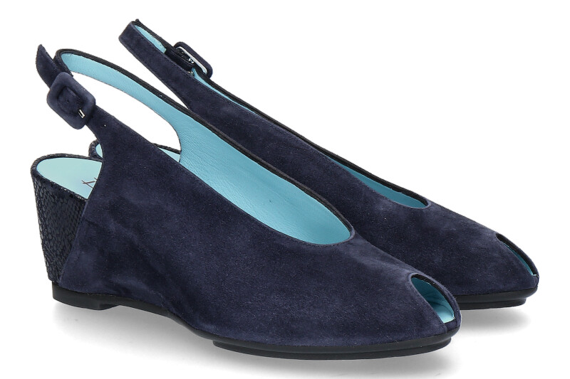 Thierry Rabotin Sandale CLAYTON CAMOSCIO DARK BLUE (40) Thierry Rabotin Sandale CLAYTON CAMOSCIO DARK BLUE (40)